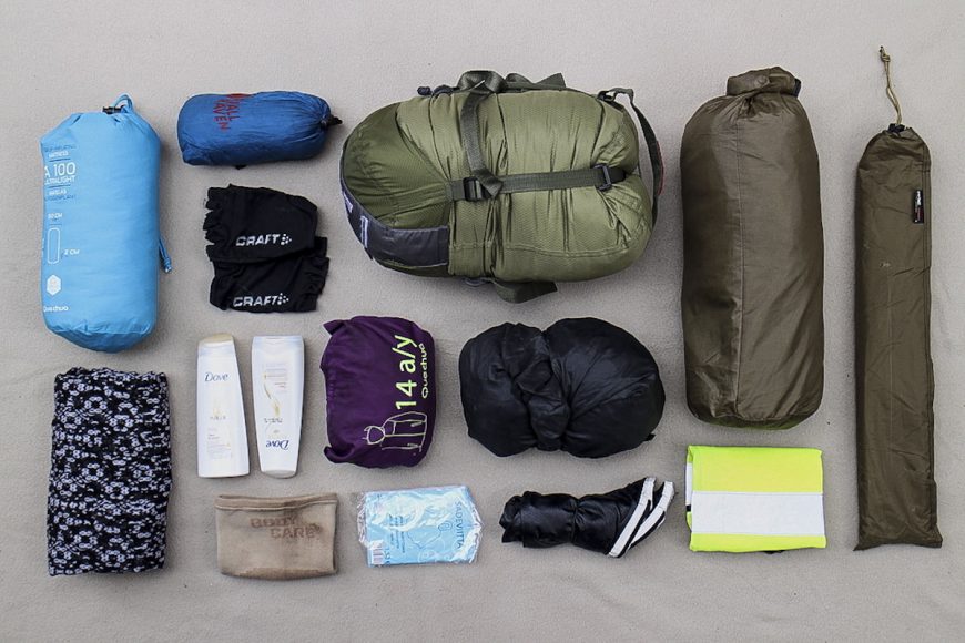 what to pack on a long distance cycling trip